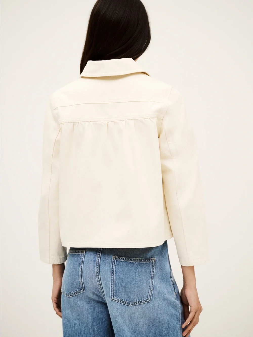 ba&sh etiny white jacket